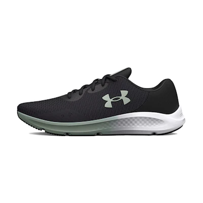 (W) UA Charged Pursuit 3 'Jet Grey Illusion Green'