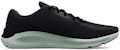 (W) Under Armour Charged Pursuit 3 'Jet Grey Black' Lelaki Perempuan Kasut 3024889-105