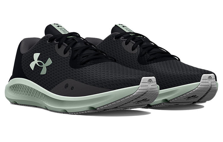 Lookbook (W) Under Armour Charged Pursuit 3 'Abu Jet Hitam' 3024889-105