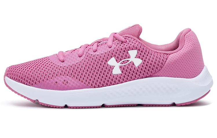 (Women)  Under Armour Charged Pursuit 3 'Pace Pink White'  3024889-601