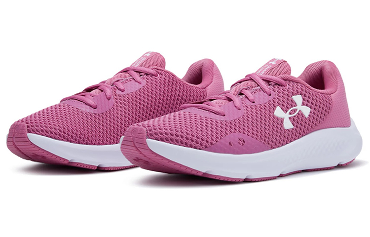 (W)  UA Charged Pursuit 3 'Pace Pink White' 圖 3