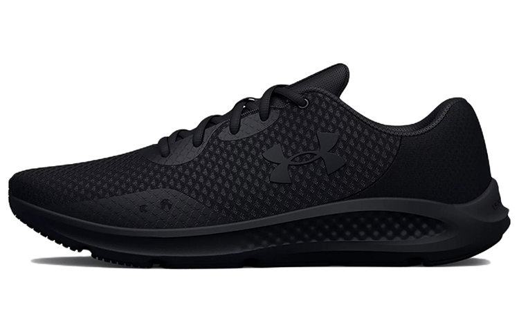 (Women)  Under Armour Charged Pursuit 3 'Triple Black'  3024889-002