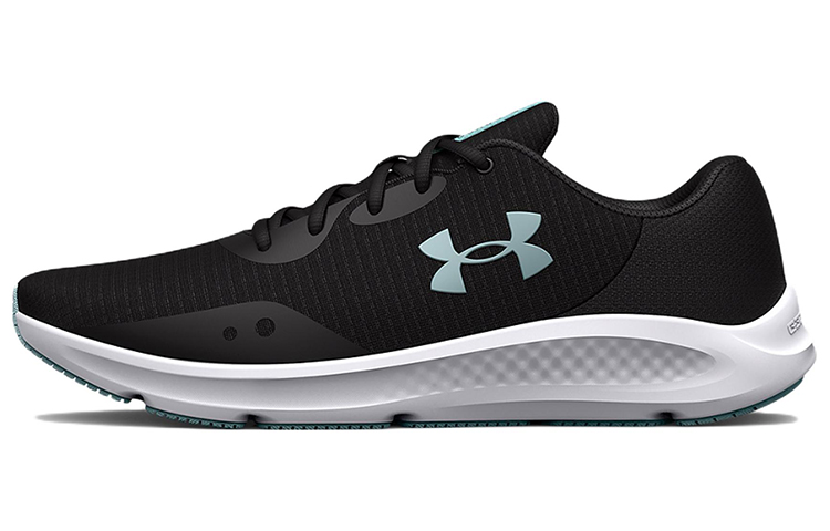 (Women)  Under Armour Charged Pursuit 3 Tech 'Black Fuse Teal'  3025430-001