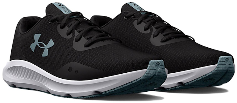 (Women) Under Armour Charged Pursuit 3 Tech 'Black Fuse Teal' 3025430-001 Lookbook (Women) Under Armour Charged Pursuit 3 Tech 'Black Fuse Teal' 3025430-001