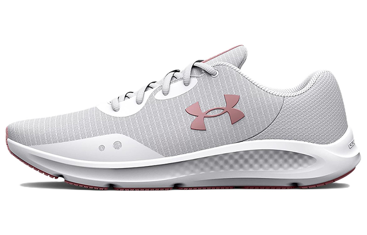 Buy （女款）Under Armour Charged Pursuit 3 Tech 'White Prime Pink' 3025430-101