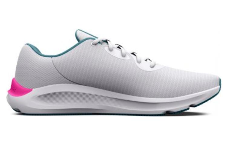 Order (W) Under Armour Charged Pursuit 3 Tech 'Blanco Rosa Aqua' 3025430-102
