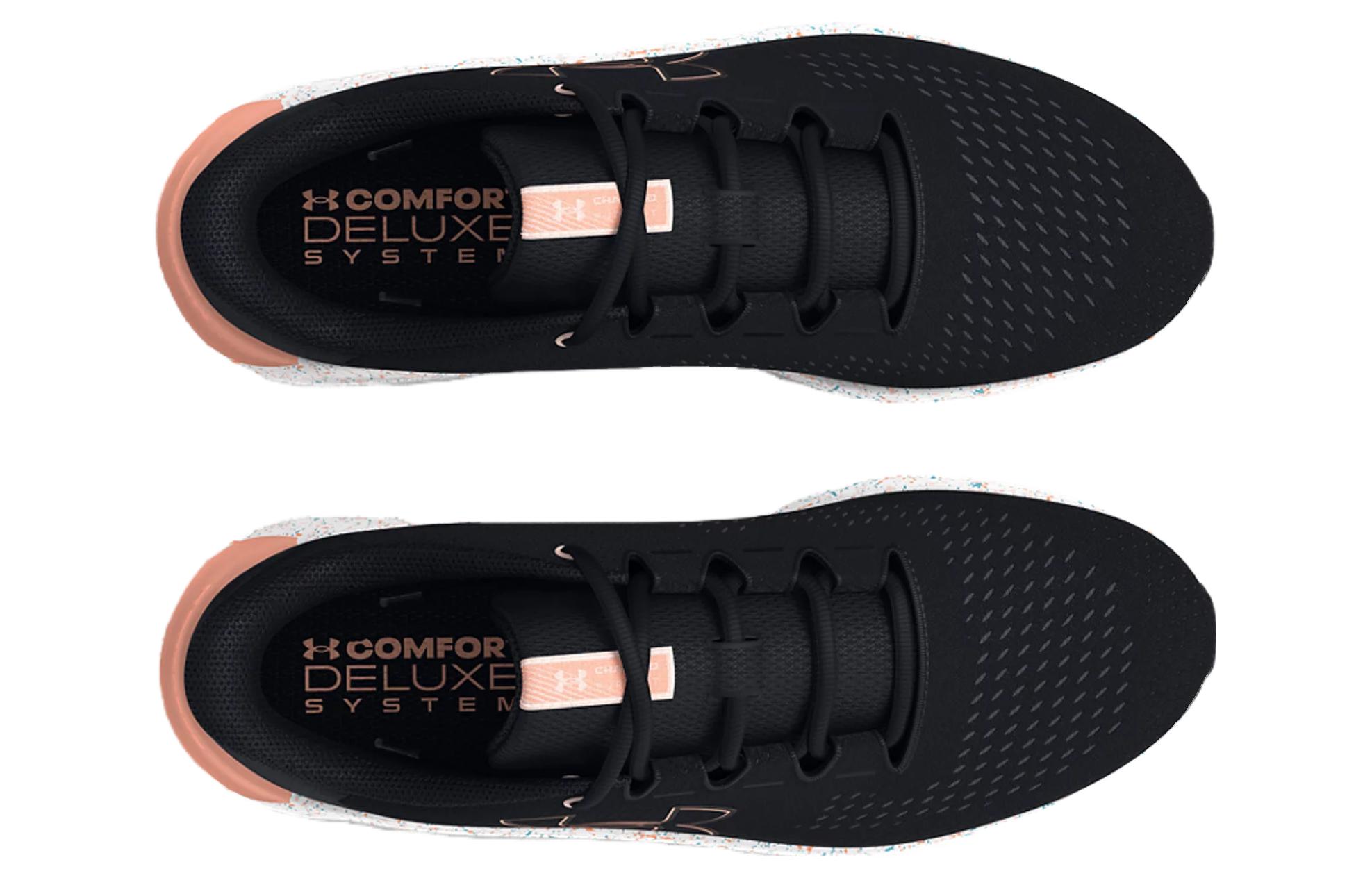 (W)  UA Charged Pursuit 5 'Big Logo - Black Bubble Peach' 圖 4