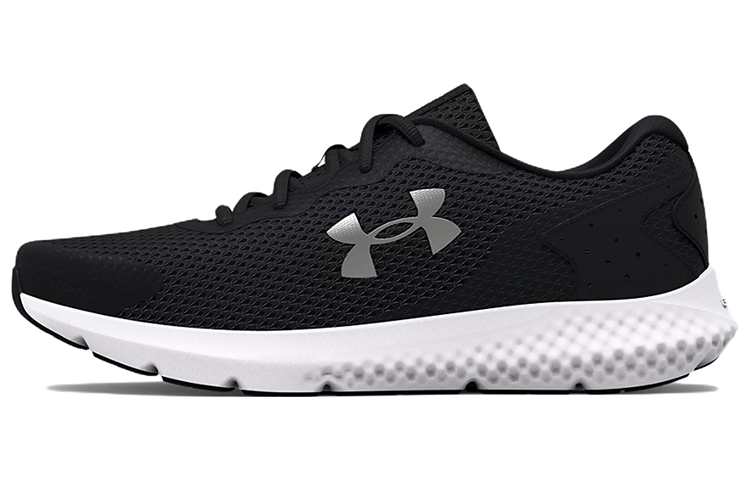 (Women)  Under Armour Charged Rogue 3 'Black Metallic Silver'  3024888-001