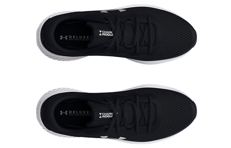 Shop (W) 언더아머 차지드 로그 3 '블랙 메탈릭 실버' 3024888-001