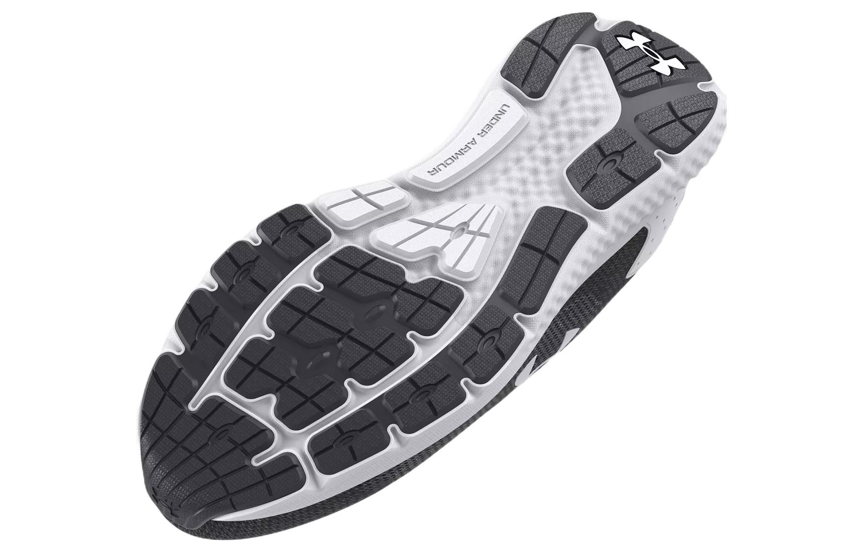 (W)  UA Charged Rogue 3 Knit 'Black White' 圖 5