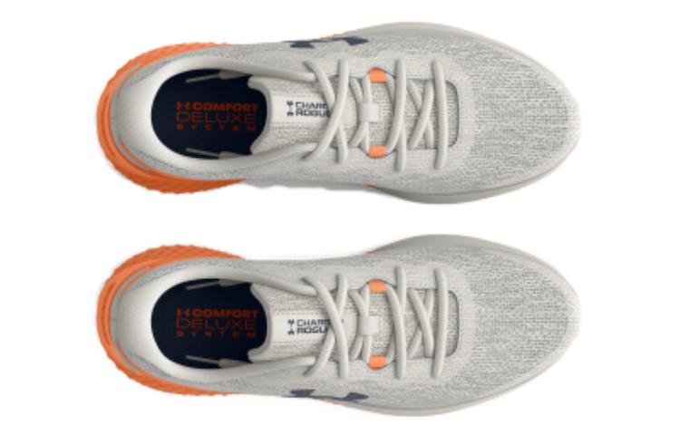 (W)  UA Charged Rogue 3 Knit 'Grey Mist Orange Tropic' 圖 4