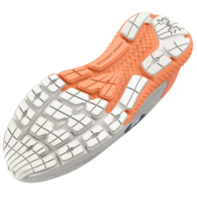 (W)  UA Charged Rogue 3 Knit 'Grey Mist Orange Tropic' 圖 5