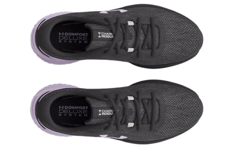 (W)  UA Charged Rogue 3 Knit 'Jet Grey Nebula Purple' 圖 4