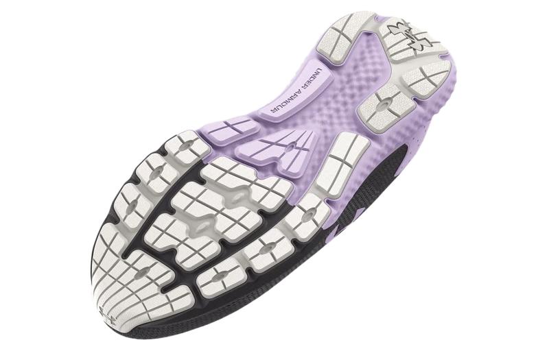 (W)  UA Charged Rogue 3 Knit 'Jet Grey Nebula Purple' 圖 5