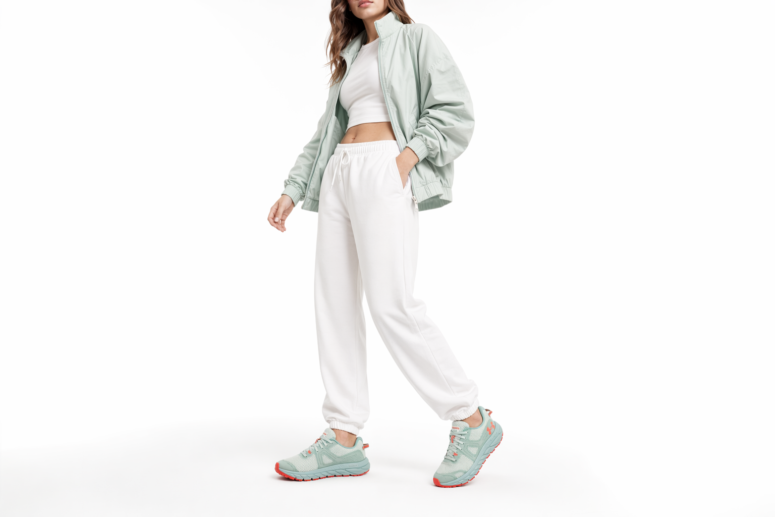 Order (W) Under Armour Charged Toccoa 3 ''Seaglass Blauw''. 3023373-400