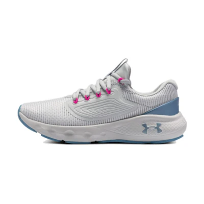 (W) UA Charged Vantage 2 'Halo Grey Blue Pink'
