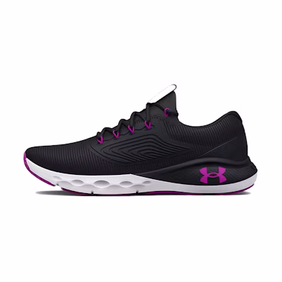 (W) UA Charged Vantage 2 Ice 'Black Strobe'