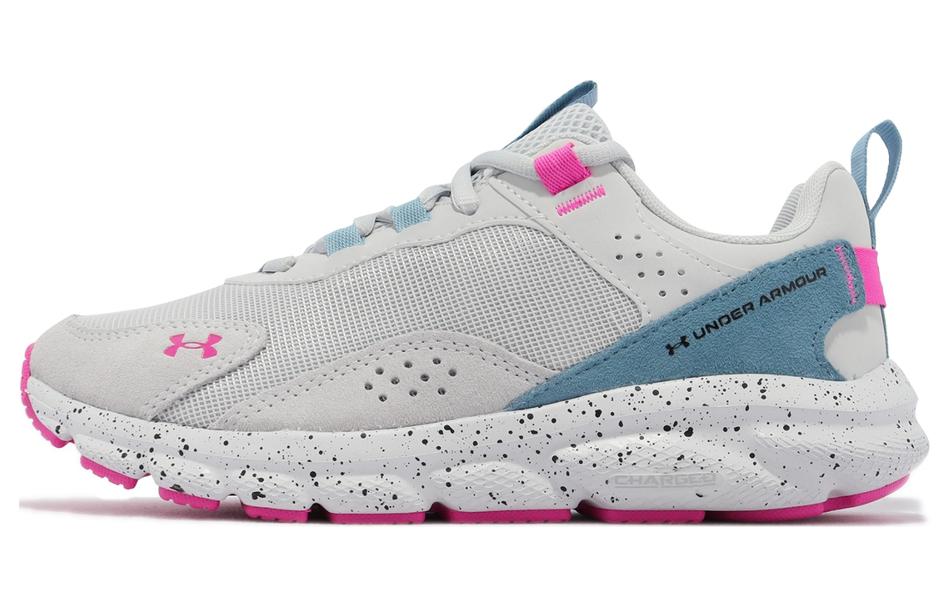 (Women)  Under Armour Charged Verssert Speckle 'Halo Grey Blue Pink'  3025751-106