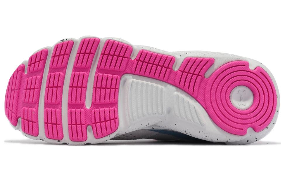 Details for (W) Under Armour Charged Verssert Speckle ''Halo Grau Blau Pink'' 3025751-106