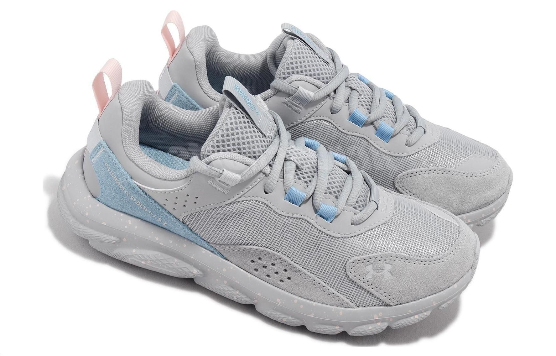 Lookbook (W) Under Armour Charged Verssert Speckle ''Gris Mod Blizzard'' 3025751-107