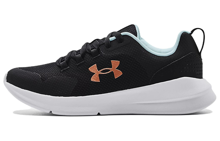 (Women)  Under Armour Essential 'Black Fuse Teal'  3022955-004