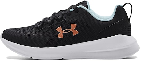 (Women) Under Armour Essential 'Black Fuse Teal' 3022955-004 (Women) Under Armour Essential 'Black Fuse Teal' 3022955-004