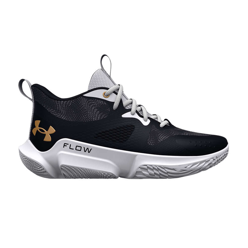 Buy (W) UAフローブレイクスルー3 ブラック/ホワイト/ゴールド 3025603-103