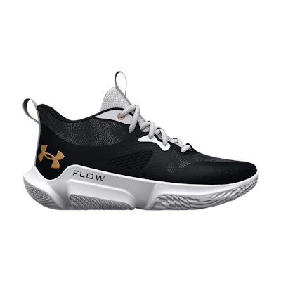 (W) UA Flow Breakthru 3 'Black White Gold'