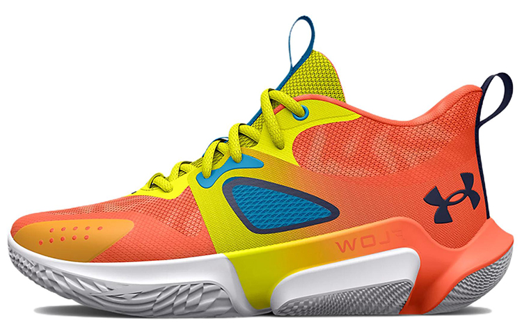 (Women)  Under Armour Flow Breakthru 3 E24 'Panic Orange Yellow Ray'  3026805-800