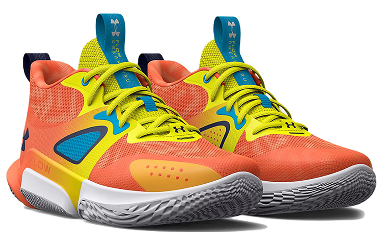 Lookbook (W) Under Armour Flow Breakthru 3 E24 'Panic Orange Yellow Ray' Oranye Kuning 3026805-800