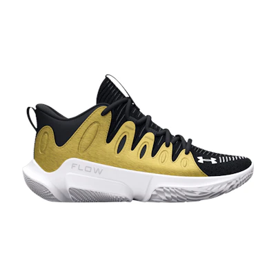 (W) UA Flow Breakthru 4 'Black Metallic Gold'