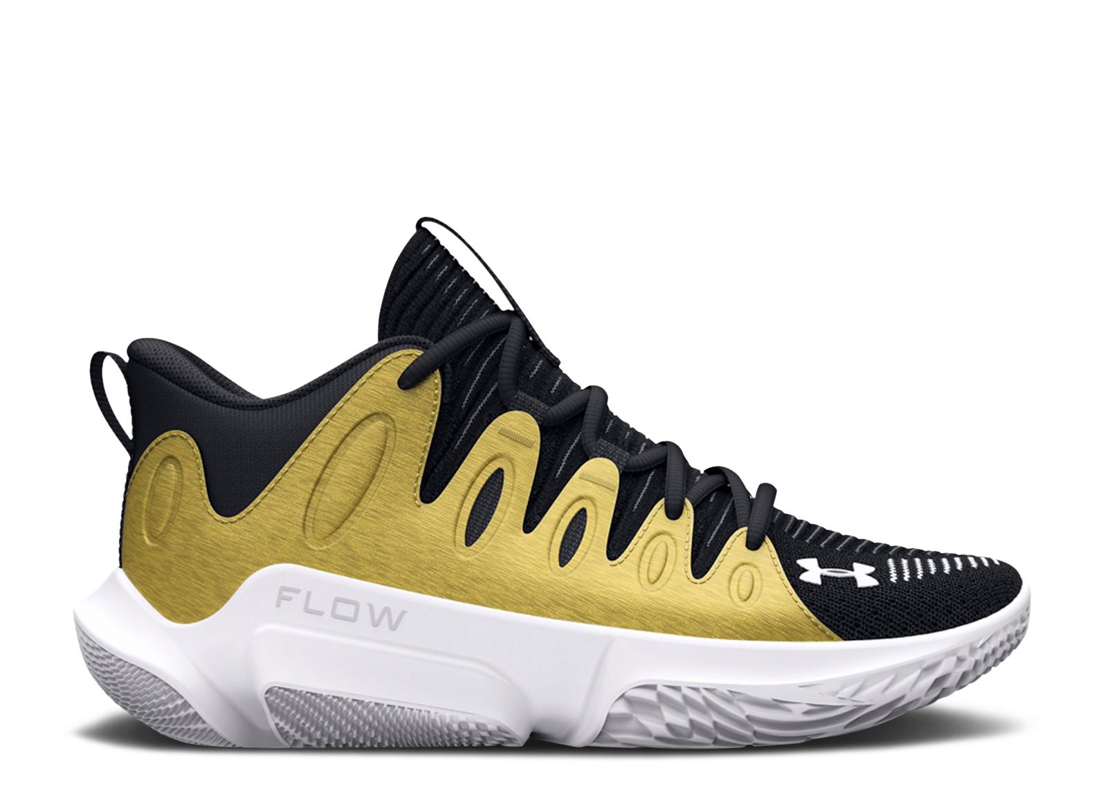 (Women)  Under Armour Flow Breakthru 4 'Black Metallic Gold'  3026641-001