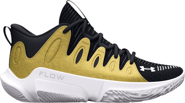(Women) Under Armour Flow Breakthru 4 'Black Metallic Gold' 3026641-001 Buy (Women) Under Armour Flow Breakthru 4 'Black Metallic Gold' 3026641-001