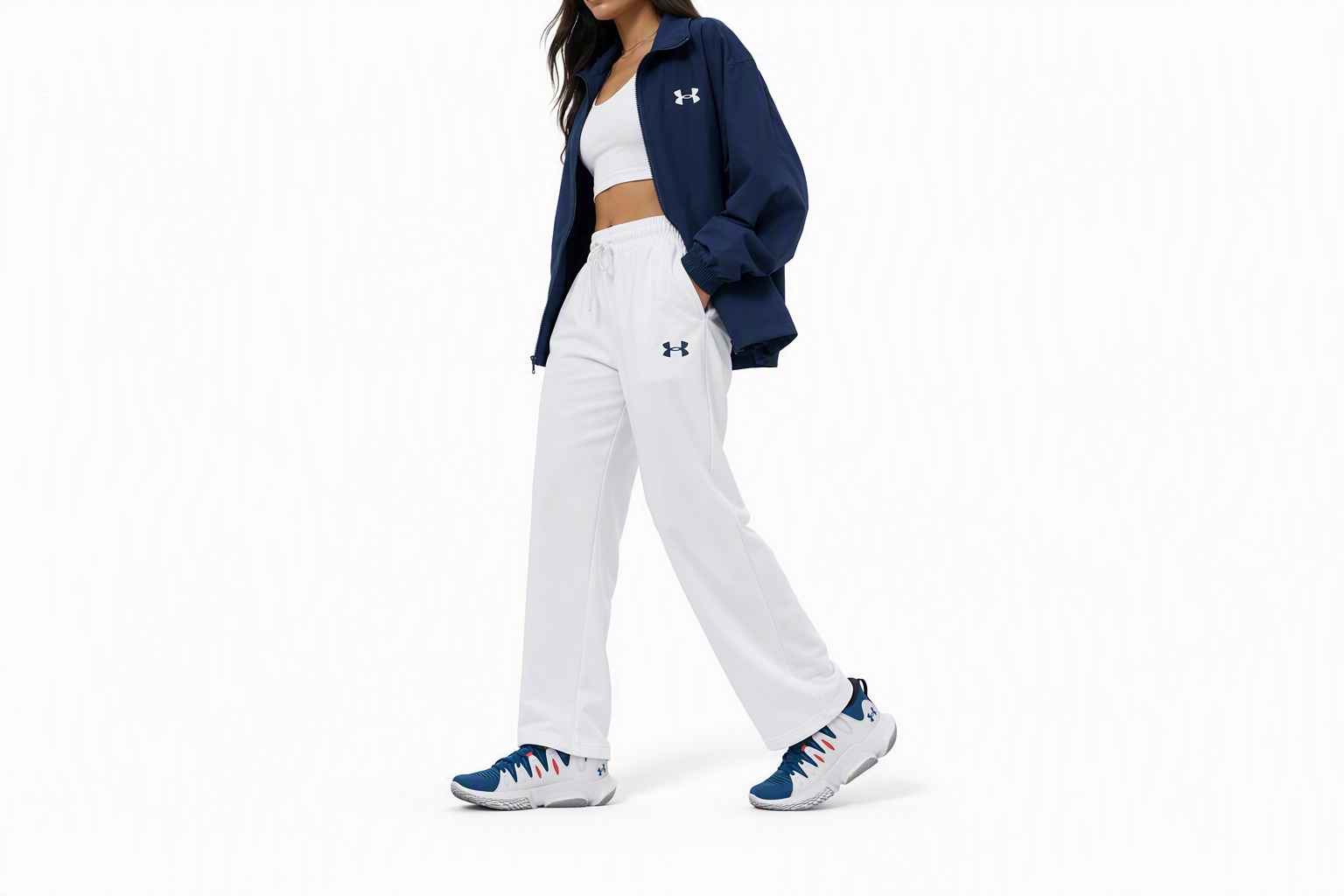Order (W) Under Armour Flow Breakthru 4 ''Cosmic Blue Beta'' Sneakers 3026641-100