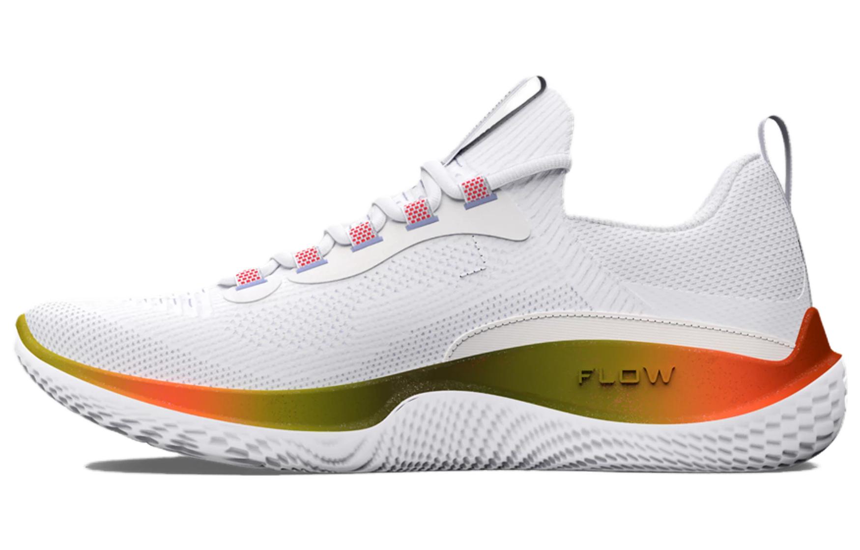 (Women)  Under Armour Flow Dynamic 'Printed - White Purple Ice'  3027058-100