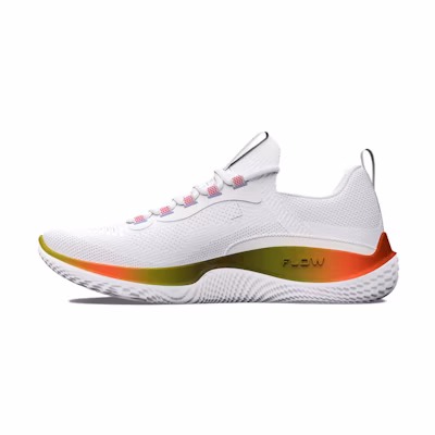 (W) UA Flow Dynamic 'Printed - White Purple Ice'