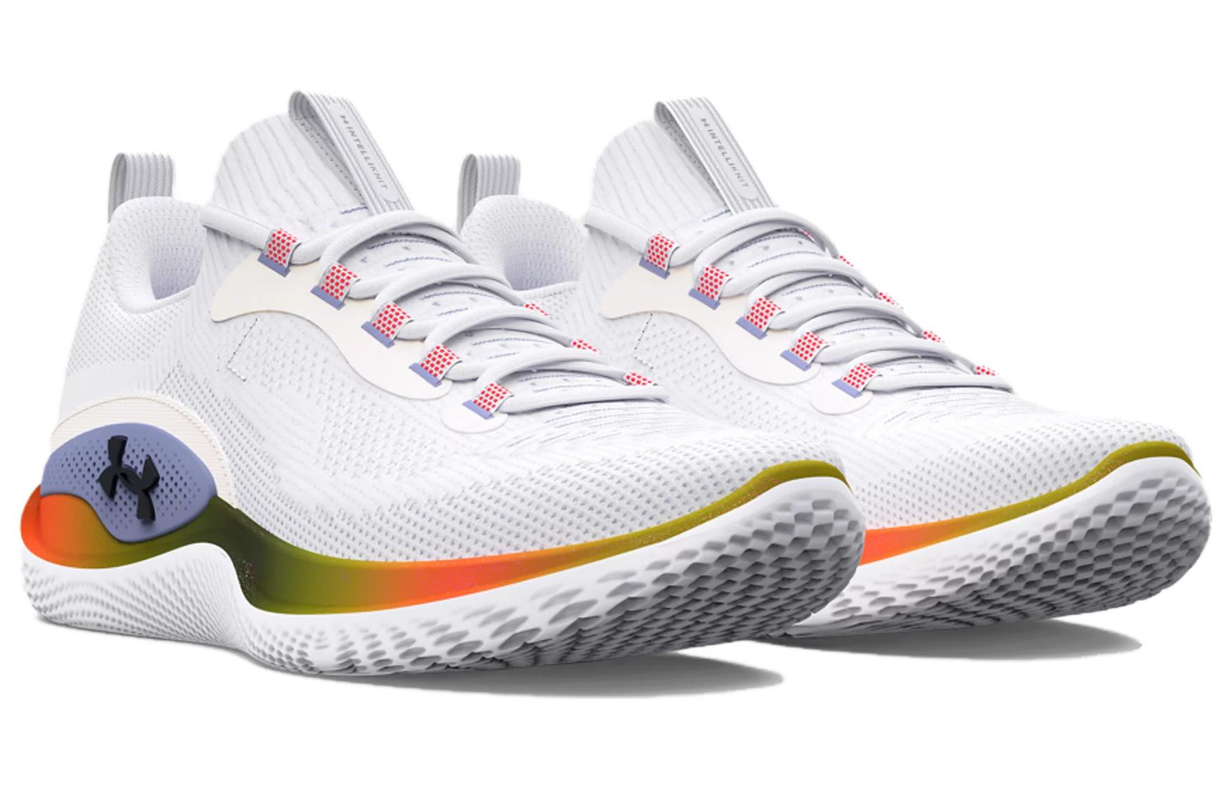 Lookbook (W) Under Armour Flow Dynamic ''Imprimé - Blanc Violet Glacé'' 3027058-100