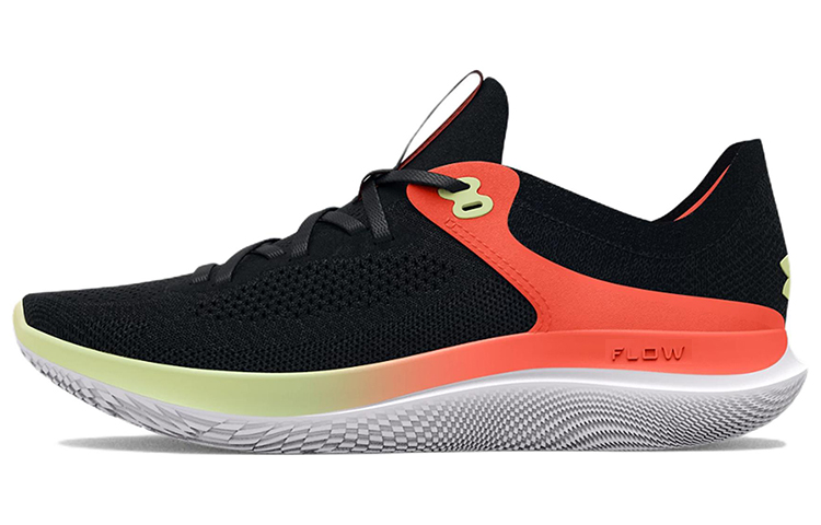(Women)  Under Armour Flow Synchronicity 'Black Electric Tangerine'  3024786-001