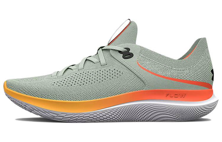 (Women)  Under Armour Flow Synchronicity 'Illusion Green Orange Ice'  3024786-301
