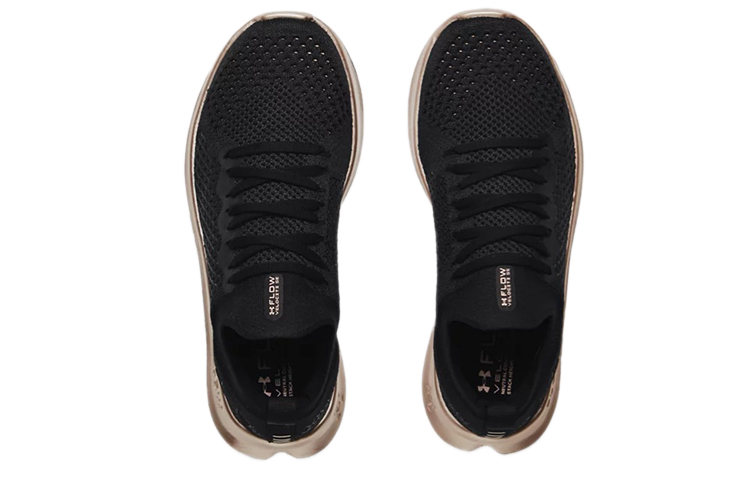 Shop (W) Under Armour Flow Velociti SE Metallizzato ''Nero Oro Rosa Metallico'' 3025256-002