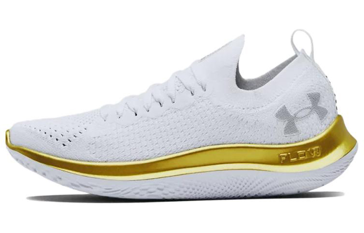 (Women)  Under Armour Flow Velociti SE Metallic 'White Metallic Gold'  3025256-100