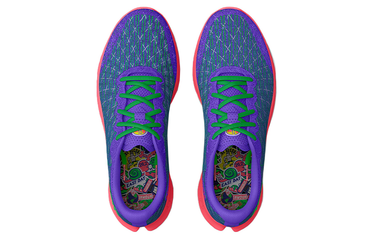 Shop (W) Under Armour Flow Velociti Wind 2 ''Viola Brillante Rosso Blitz'' 3026085-500