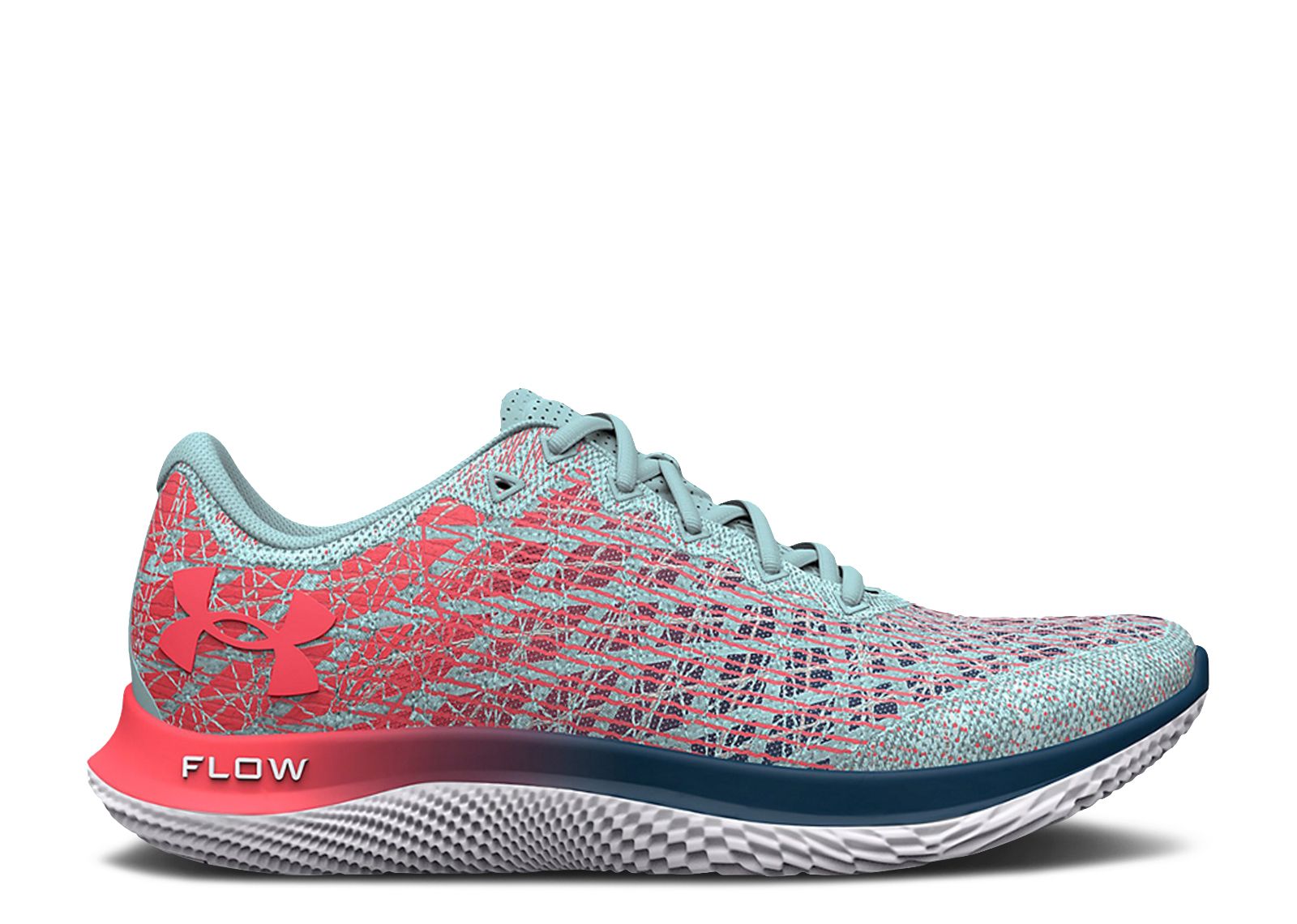 (Women) Under Armour Flow Velociti Wind 2 'Fuse Teal Blitz Red' 3024911-300