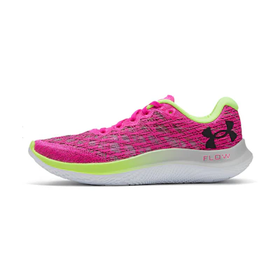 (W) UA Flow Velociti Wind 2 'Rebel Pink Lime'