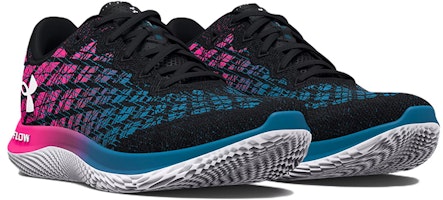 Lookbook (女性)Under Armour Flow Velociti Wind '黑色電粉' 3024911-004