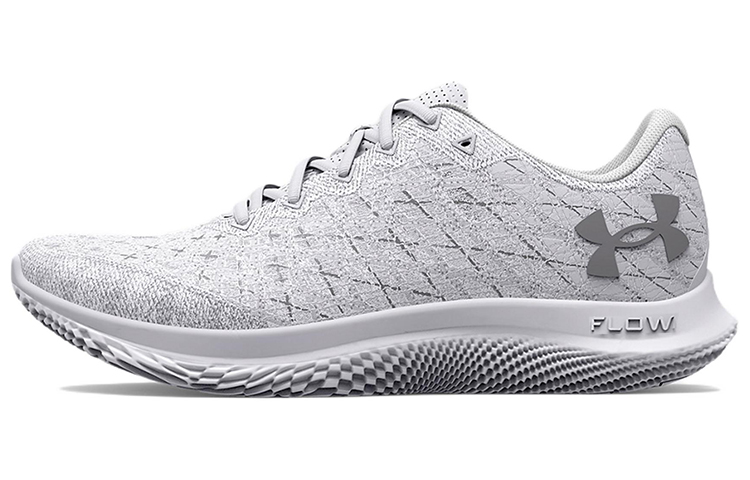 (Women)  Under Armour Flow Velociti Wind 'White Halo Grey'  3024911-100