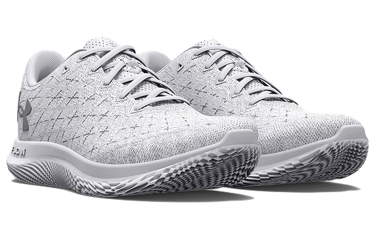 Lookbook （女） Under Armour Flow Velociti Wind '白色光暈灰' 3024911-100