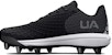 (W) Under Armour Glyde 2 MT TPU 'Hitam Perak Metalik' 3026603-001