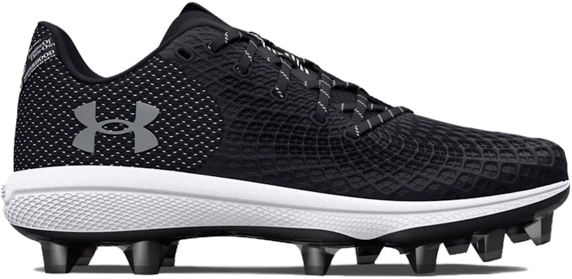 (Women) Under Armour Glyde 2 MT TPU 'Black Metallic Silver' 3026603-001 Order (Women) Under Armour Glyde 2 MT TPU 'Black Metallic Silver' 3026603-001