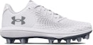 Order (W) Under Armour Glyde 2 MT TPU 'Putih Perak Metalik' 3026603-100